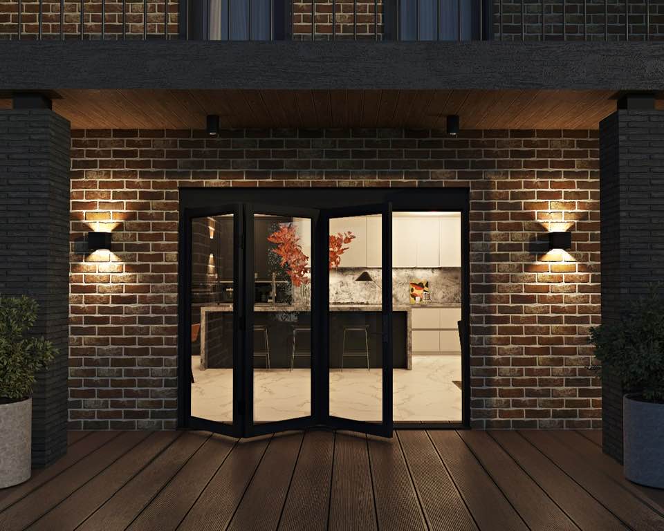 3-panel bifold door cost