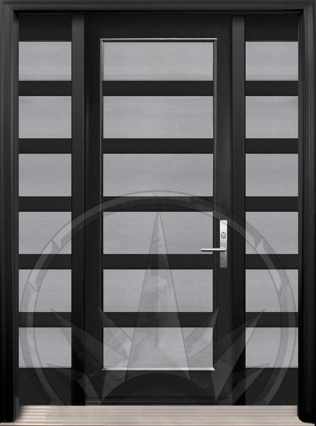 FG-16 door with simulated divided lites