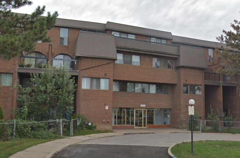 Missisuaga project before installation picture. Peel Condominium Corporation